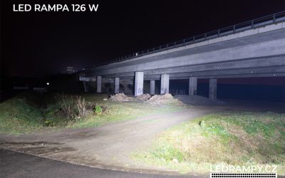 ukázka led rampa 126w ukázka led rampa 126w